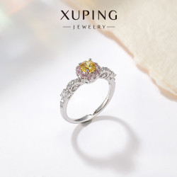 XUPING旭平首饰 XUPING 旭平 彩宝花球戒指 女 8码