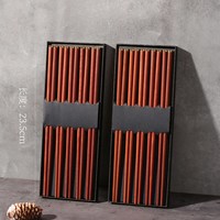 墨色 红檀木 无漆无蜡 10双装 筷子