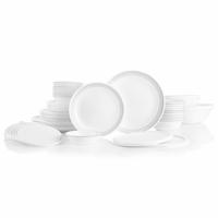 【破价】Corelle 康宁 78件12人份盘碗餐具套装 三层钢化玻璃防碎轻质 神秘灰系列