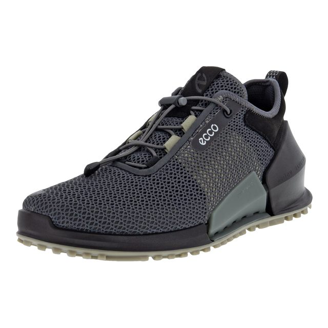 【破价】ECCO 爱步 男士 Biom 2.0 Breathru 多功能训练鞋,磁铁/黑色/岩兰草,8-8.5