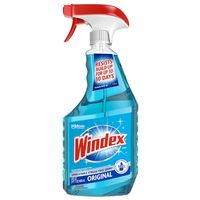 Windex 玻璃清洁剂 原味蓝色配方 液体喷雾 无条痕 窗户淋浴 680ml