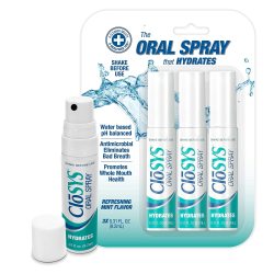 CLOSYS 口乐士 气清新喷雾 薄荷味 无糖配方10ml*3支装 美国进口
