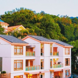 云浮新兴翔顺龙山酒店 温泉别墅双床房丨私家泡池2晚(可拆分)