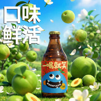 魅刻气泡米酒290ml 果汁酿造 夏日微醺 茉莉青梅气泡米酒 8度 290ml*12 整箱装