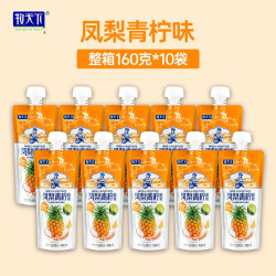 牧天下 常温酸奶 凤梨青柠芭乐茉莉味燕麦嚼酸奶 160g*10袋