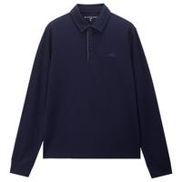 佐丹奴 骏马刺绣珠地针织长袖POLO衫