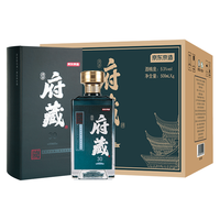 京东京造 清香府藏青花30 53度 特级 清香型白酒 500ml*4瓶