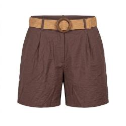 ZARA 女式时尚潮流压褶直筒短裤