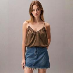 ZARA 轻熟高级风 女士无袖吊带衫 货号