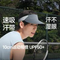 蕉下 男士运动空顶防晒帽 户外遮光不遮眼新款大帽檐