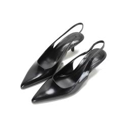 Massimo Dutti 女士纯色百搭日常通勤时尚潮流休闲尖头真皮单鞋