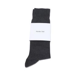 Massimo Dutti 男式时尚潮流纯色简约百搭通勤日常休闲短袜1双装