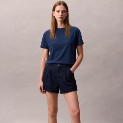 ZARA 女士高腰花边直筒休闲长裤