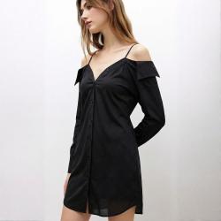 alexanderwang ALEXANDER WANG 女士气质吊带衬衫连衣裙
