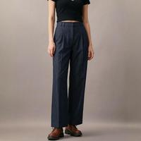 Massimo Dutti 女式高腰褶皱气质百搭遮肉阔腿休闲牛仔裤