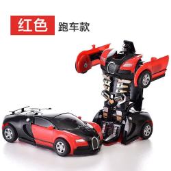 喜梦客 儿童撞击变形车玩具车金刚机器人小汽车