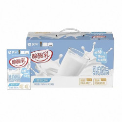 蒙牛 酸酸乳酸奶味乳味饮品250ml*24包 营养美味 包装随机