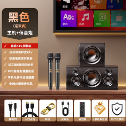 金运 家庭KTV音响套装一体麦克风智能点歌机K歌无线话筒唱歌卡拉OK