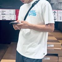 百亿补贴:NIKE 男款龙年CNY系列 木刻风图案印花白色短袖T恤FQ3720-100