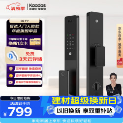 凯迪仕 Q2 FV 3D人脸识别 AI猫眼 全自动智能锁
