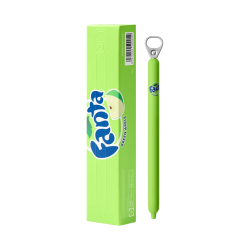 KACO 芬达联名 0.5mm黑色 按动中性笔 青苹果