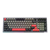 KEMOVE 金跳蚤K98 客制化热插拔 三模机械键盘 98键 RGB 全键无冲
