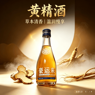 德意 黄精养生酒 38%vol 750ml 1盒