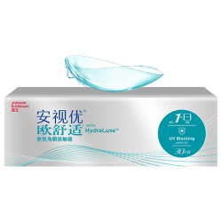 强生 欧舒适硅水凝胶隐形眼镜日抛 30片 700度