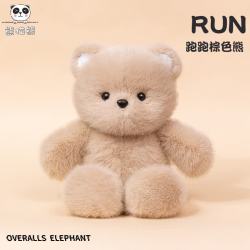 熊猫熊 跑跑小熊玩偶 毛绒玩具