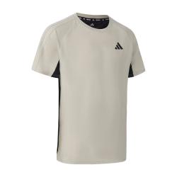 adidas 吸湿速干透气网眼拼接 运动T恤