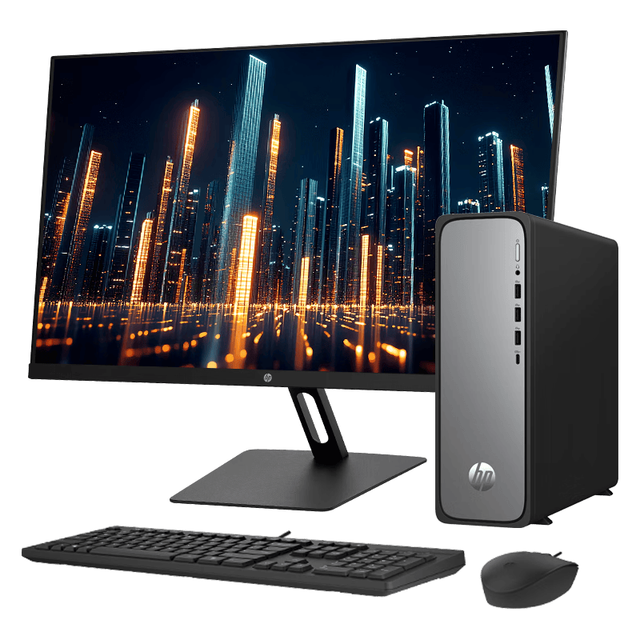 惠普 星Desk Slim i5-14400 16GB+512GB 23.8英寸 台式电脑