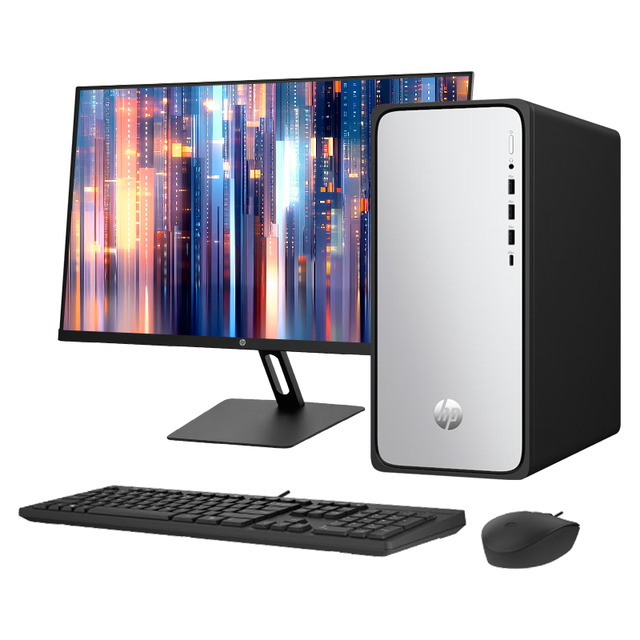 惠普 星Desk i5-14400 8GB+512GB SSD 23.8英寸 台式电脑主机