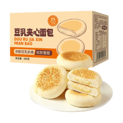 港福盛 豆乳夹心面包 800g