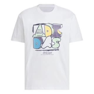adidas 纯棉圆领 运动T恤
