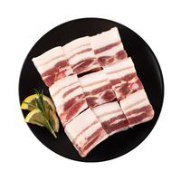 1号会员店 金华两头乌猪带肋五花肉 净重600g 猪肉生鲜猪五花带肋排红烧肉