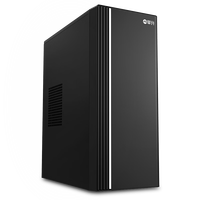 攀升 &微星  ( AMD锐龙R5-5600GT/16G/1T 商务键鼠）免息设计商用企采办公家用台式组装电脑主机整机