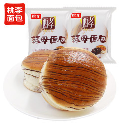 桃李 酵母面包 巧克力味 600g
