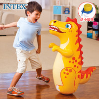 INTEX 充气不倒翁 儿童健身拳击锻炼玩具 恐龙/海豚/魔龙沙袋水袋款随机