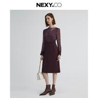 NEXY.CO 女士波点印花连衣裙