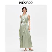 NEXY.CO 商场同款2026年夏季新款中长款连衣裙女