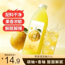 熙景源 双柚汁果汁饮料 1L