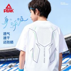 匹克 童装男童夏季套装2026新款儿童运动短袖t恤男孩速干夏薄舒适