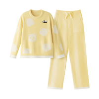 蕉内 绒绒520H 半边绒保暖 女士家居服套装