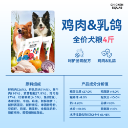 凡可奇 狗粮成犬幼犬小型犬全价犬粮泰迪比熊博美柯基金毛20斤
