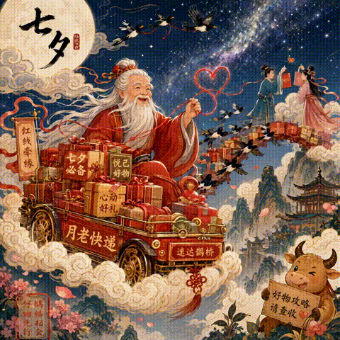 深夜游乐场，备战七夕～