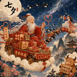 深夜游乐场，备战七夕～