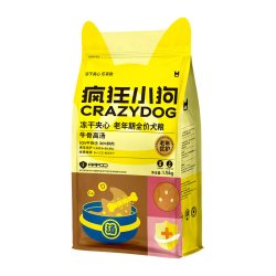 疯狂小狗 狗粮老年犬冻干夹心鸡肉狗粮柯泰比熊迪基柴犬中小型犬粮