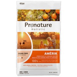 Pronature 进口鸭肉甜橙狗粮幼犬小型犬金毛柯基通用型成犬犬粮