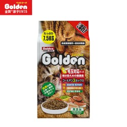 Golden 猫粮官方旗舰店正品 7.5kg全阶猫粮成猫猫咪主食幼猫粮成猫饭