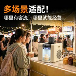 雪之美 商用小型雪花冰机宿舍摆摊奶茶店自助餐全自动绵绵冰机
